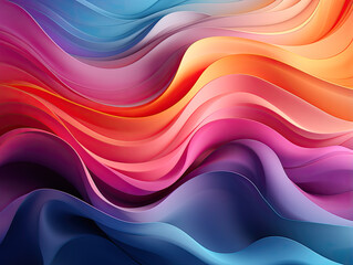 Explore the concept of fluid in a modern gradient design for a trendy background.