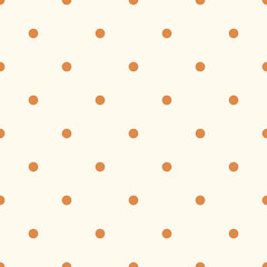 Color Seamless polka dot pattern. Colored repeat dots background for Your design