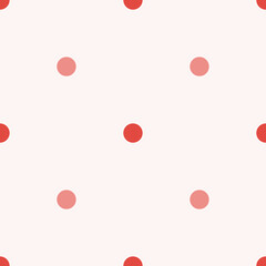 Color Seamless polka dot pattern. Colored repeat dots background for Your design