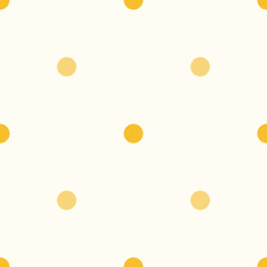 Color Seamless polka dot pattern. Colored repeat dots background for Your design