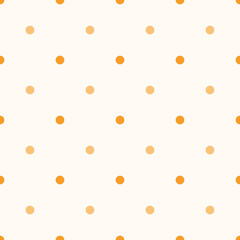Color Seamless polka dot pattern. Colored repeat dots background for Your design - obrazy, fototapety, plakaty