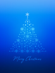 Tło świąteczne, Boże Narodzenie, wzór w płatki śniegu © anettastar