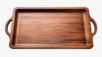 Wooden Tray. transparent PNG 
