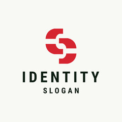Letter s abstract logo template vector illustration design