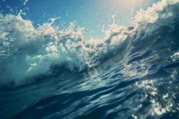 Fotobehang wave and waves © Ushtar