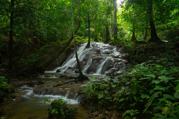 Waterfall at Phangnga province, Thailand