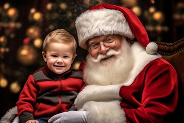 Fototapeta na wymiar Santa's Little Helper.