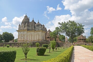 Fototapeta premium Khajuraho Group of Monuments | UNESCO World Heritage Site, Madhya pradesh, India