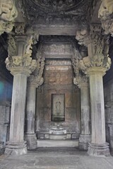 Obraz premium Interior part of Khajuraho Group of Monuments | UNESCO World Heritage , Madhya Pradesh, India