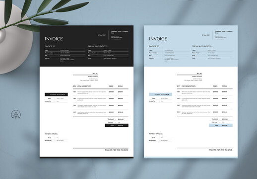 Invoice Layout