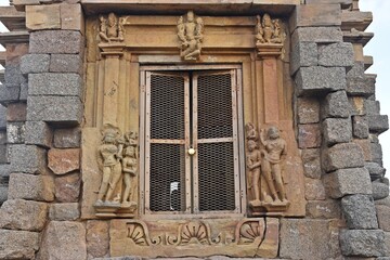 Exterior part of  Khajuraho Group of Monuments | UNESCO World Heritage , Madhya Pradesh, India 