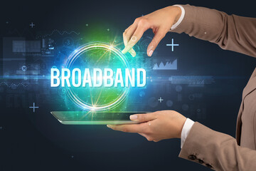 Close-up of a touchscreen, new tech concept