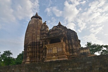 Fototapeta premium Khajuraho Group of Monuments | UNESCO World Heritage Site, Madhya pradesh, India