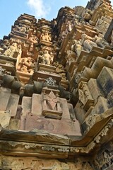 Fototapeta premium Khajuraho Group of Monuments | UNESCO World Heritage Site, Madhya pradesh, India