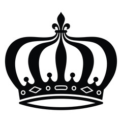 Stylish , fashionable  and awesome  King  and queen typography art and illustrator