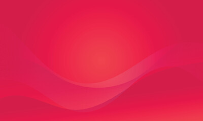 Modern fluid red gradient banner with curved shapes