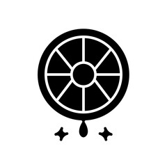 citric glyph icon