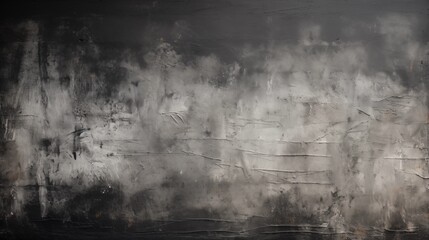 Gray Cement Texture Background, Black Wall with scratches and whitewash, generative ai