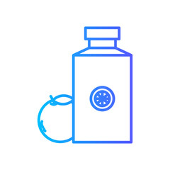 orange gradient icon