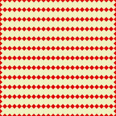 Geometric ornate. Checks seamless pattern. Checkered ornament. Squares illustration. Tiles wallpaper. Ethnic motif. Spots background. Diamonds digital paper. Rhombuses textile print. Lines vector