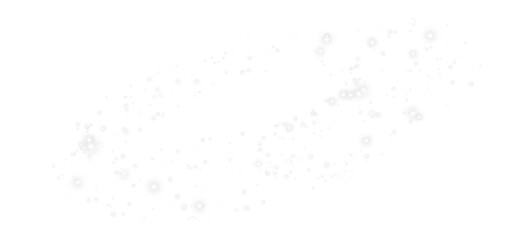 White magical fantasy portal. Round light frame, futuristic teleporter. Lighting effect. White neon lights illuminate night scene with sequins. Light effect of an empty podium. PNG.