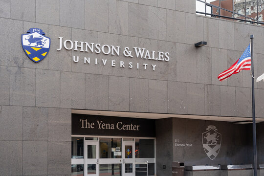 The Yena Center in Johnson and Wales University in Providence, Rhode Island, USA, on November 10, 2023. Johnson and Wales University is a private university. 