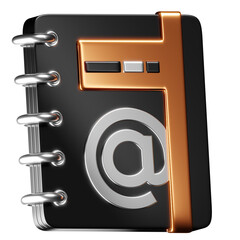 3D Email Organizer Icon