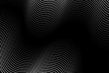 Dot wavey effect abstract background template for web and print design_