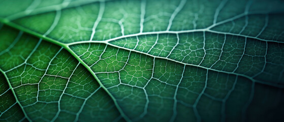 Elegant leaf close-up.
