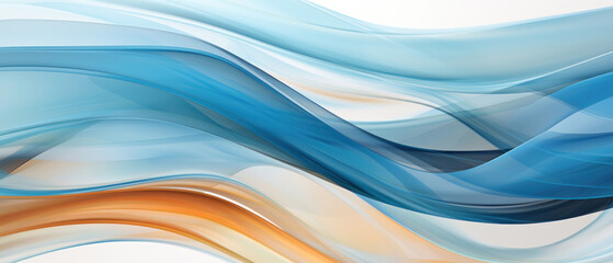 Abstract wave lines wallpaper in glass morphism style.