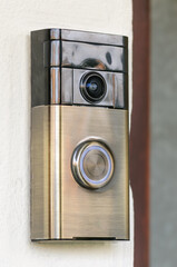 Internet video doorbell from ring.com which records video of movement and alerts users via their smartphone