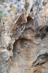 Caves Nahal Mearot and the ancient man