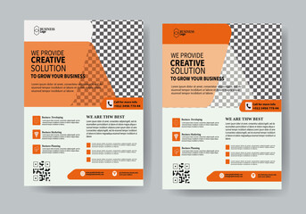 flyer in A4,Brochure design, cover modern layout, annual report, poster.
