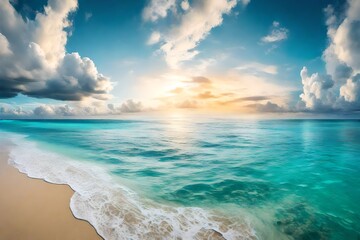 beach with sky