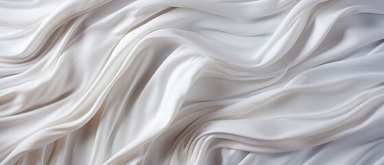 Fototapeta premium White febric background textue 