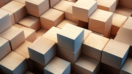abstract background made of blocks
