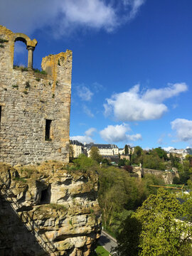 Casemates du Bock, The Bock, The Hollow Tooth tower in Luxembourg