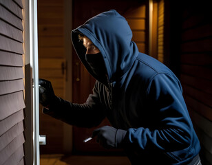 burglar in the window