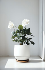 Plant in a vase Floral pot Interior