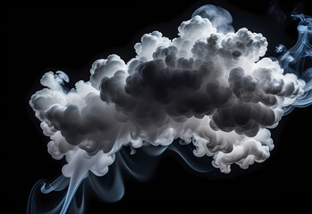 Cloud fog and smoke abstract art background