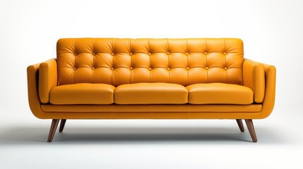model sofa isolated on white background