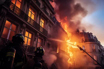 Firefighters in Paris, France © IB Studio