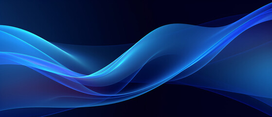 Ultrawide Blue Abstract Digital Wave Lines Background Wallpaper