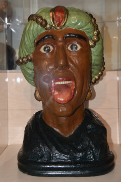 Enkhuizen, Netherlands. October 28, 2023.The yawner, a symbol of a pharmacy.