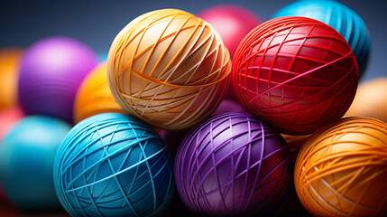 Fototapeta na wymiar colorful easter eggs on white background