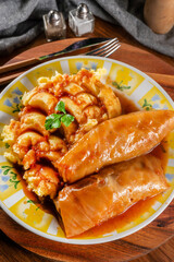 Cabbage rolls.