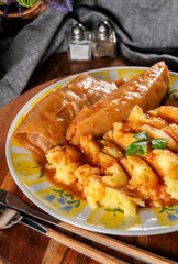 Cabbage rolls.