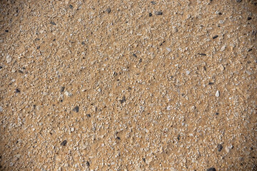 Desert landscape in Egypt. White desert in Egypt (Farafra). White stones and yellow sands.