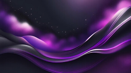 Lila abstrakter Hintergrund mit luxuri&ouml;sen goldenen Elementen, Vektorillustration