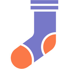 Christmas Sock vector icon design .svg